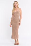 CWD25645 CROCHET MAXI DRESS